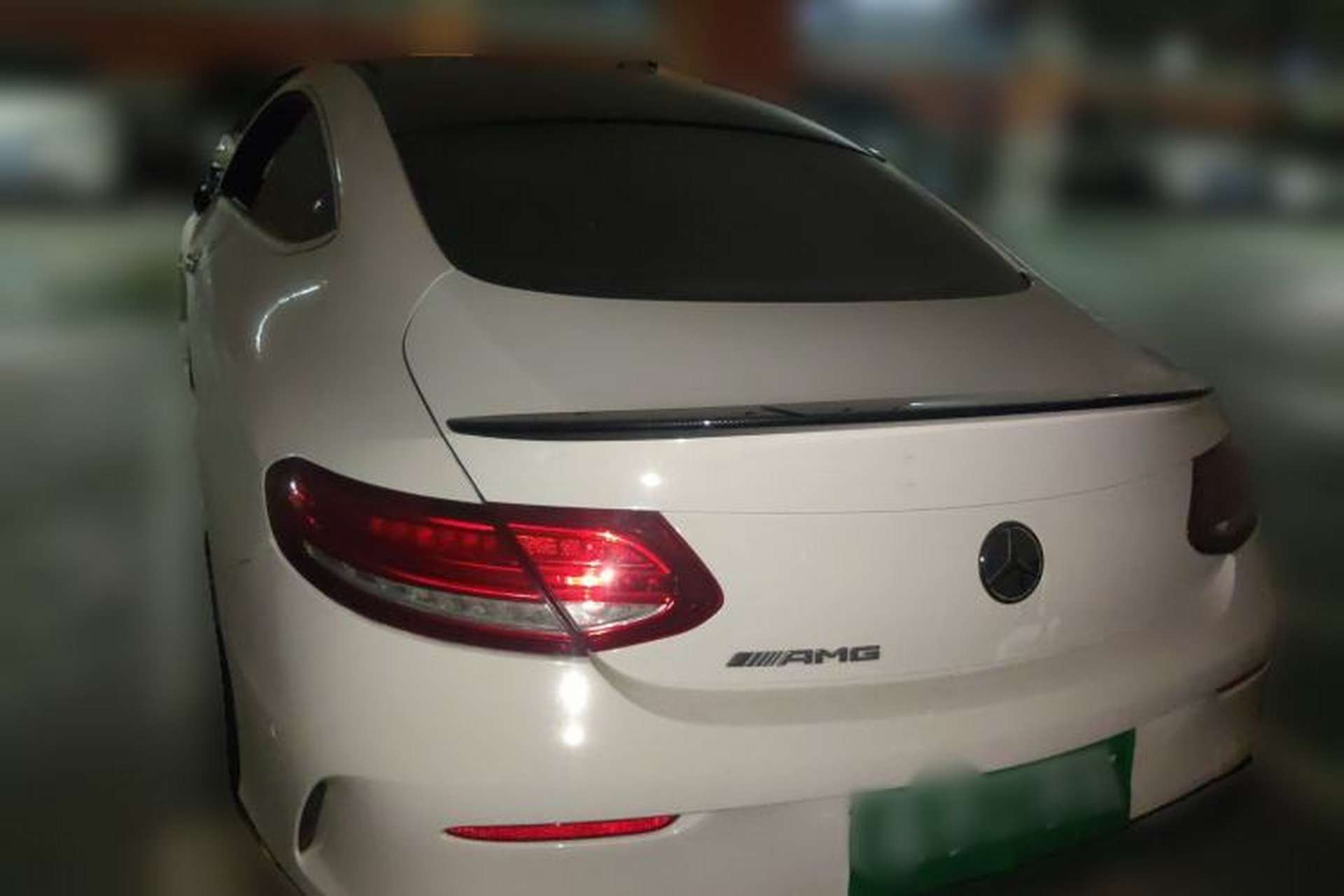 Used Mercedes-Benz C-Class 2016 C 200 Coupe Rear Left 45 Deg