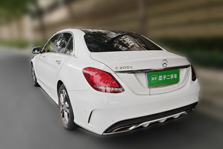 Used Mercedes-Benz C-Class 2016 C 200 L Sport Edition Rear Left 45 Deg
