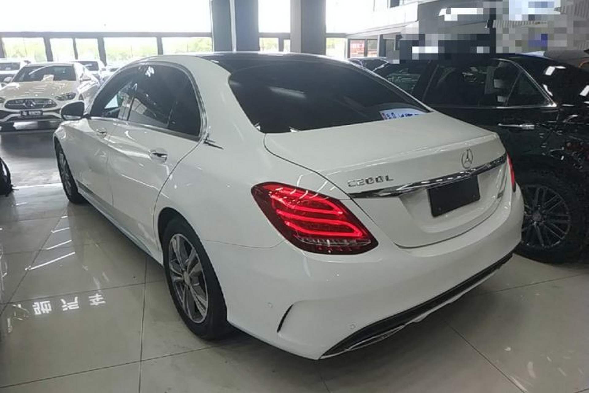 Used Mercedes-Benz C-Class 2016 C 200 L Sport Edition Rear Left 45 Deg