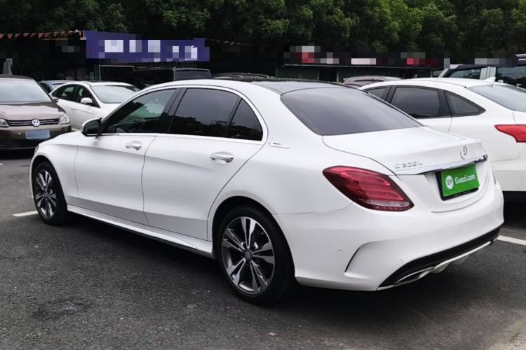 Used Mercedes-Benz C-Class 2016 C 200 L 4MATIC Sport Edition Rear Left 45 Deg