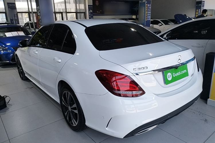 Used Mercedes-Benz C-Class 2016 C 200 Sport Edition Rear Left 45 Deg