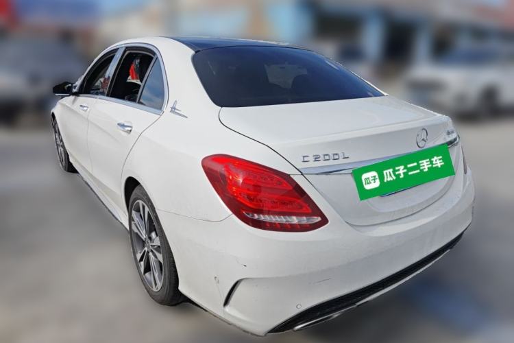 Used Mercedes-Benz C-Class 2016 C 200 L 4MATIC Sport Edition Rear Left 45 Deg