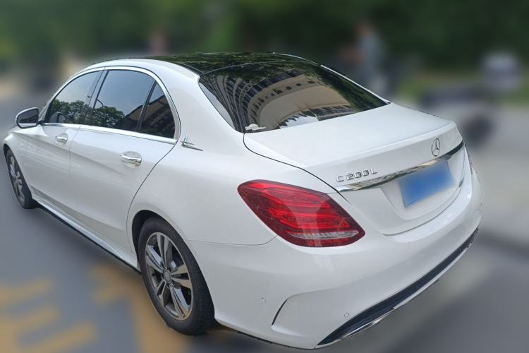 Used Mercedes-Benz C-Class 2016 C 200 L Sport Edition Rear Left 45 Deg