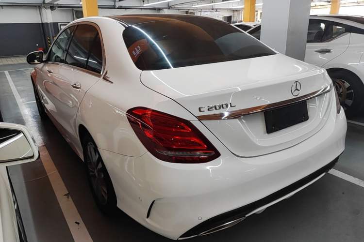 Used Mercedes-Benz C-Class 2016 C 200 L Sport Edition Rear Left 45 Deg
