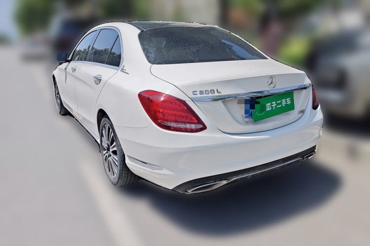 Used Mercedes-Benz C-Class 2016 C 200 L Rear Left 45 Deg