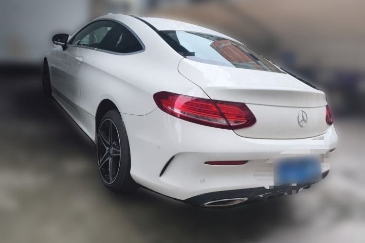 Used Mercedes-Benz C-Class 2016 C 200 Coupe Rear Left 45 Deg