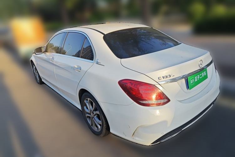 Used Mercedes-Benz C-Class 2016 C 180 L Sport Edition Rear Left 45 Deg