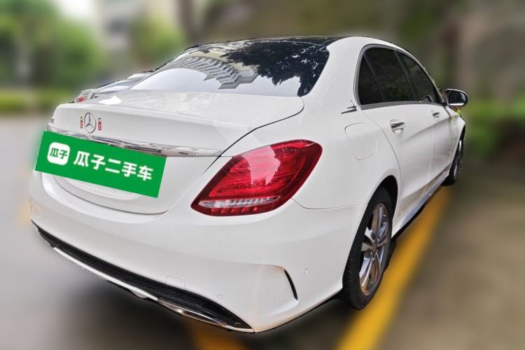 Used Mercedes-Benz C-Class 2016 C 200 L Sport Edition Rear Right 45 Deg