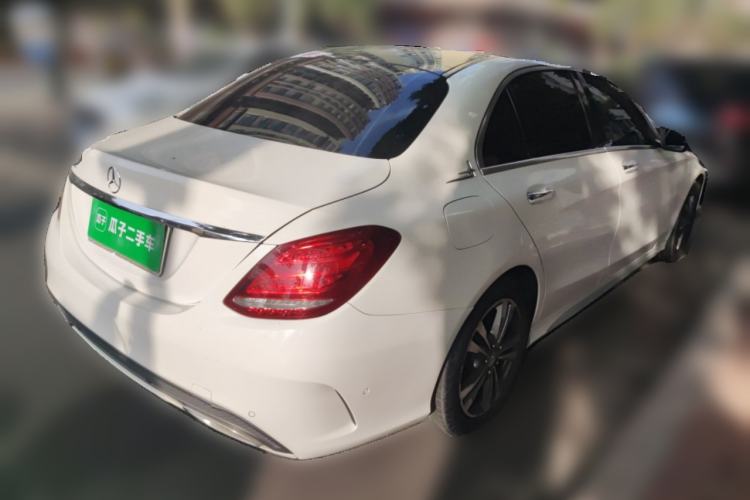 Used Mercedes-Benz C-Class 2016 C 200 L Sport Edition Rear Right 45 Deg