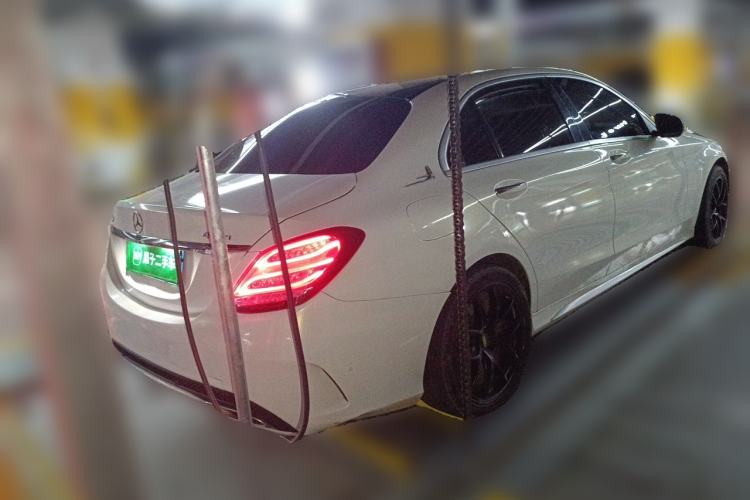 Used Mercedes-Benz C-Class 2016 C 200 L 4MATIC Sport Edition Rear Right 45 Deg