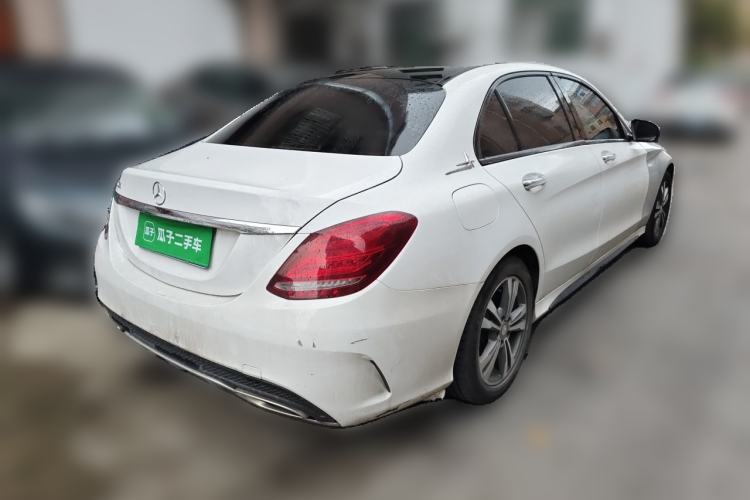 Used Mercedes-Benz C-Class 2016 C 200 L Sport Edition Rear Right 45 Deg