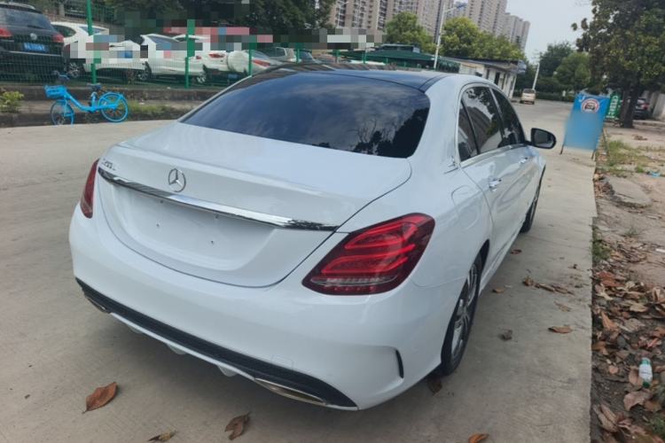 Used Mercedes-Benz C-Class 2016 C 200 L Sport Edition Rear Right 45 Deg