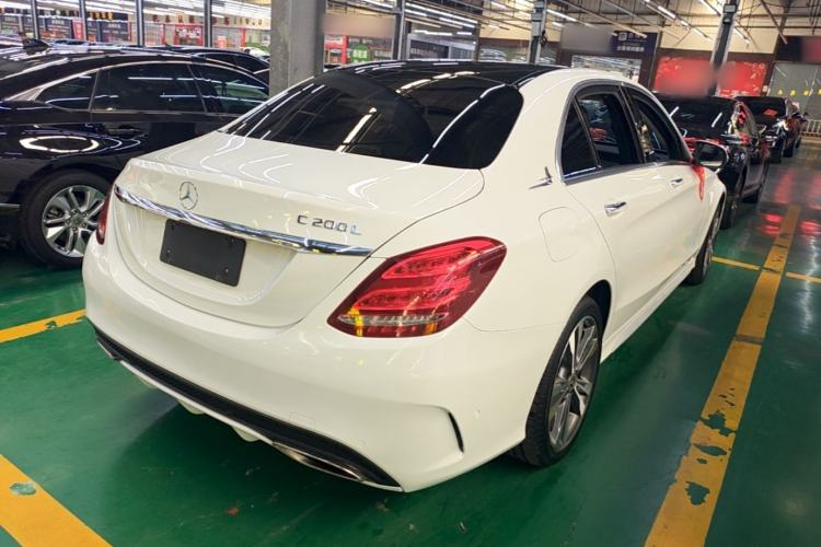 Used Mercedes-Benz C-Class 2016 C 200 L 4MATIC Sport Edition Rear Right 45 Deg