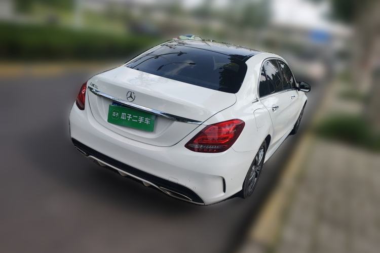 Used Mercedes-Benz C-Class 2016 C 200 L Sport Edition Rear Right 45 Deg