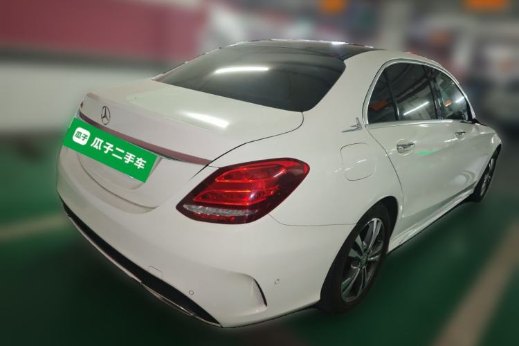 Used Mercedes-Benz C-Class 2016 C 200 L Sport Edition Rear Right 45 Deg