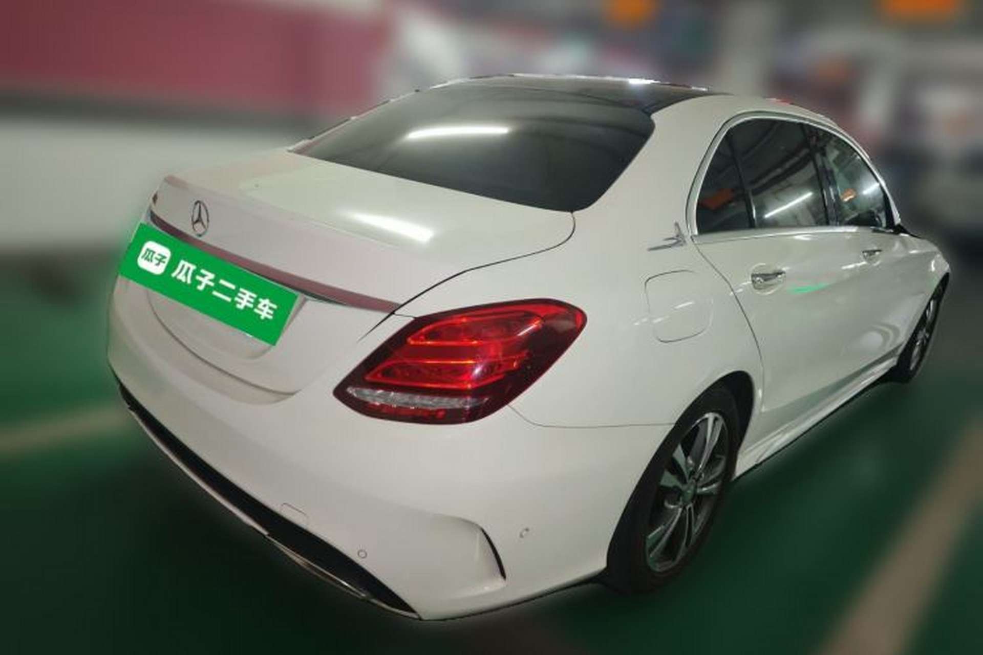 Used Mercedes-Benz C-Class 2016 C 200 L Sport Edition Rear Right 45 Deg