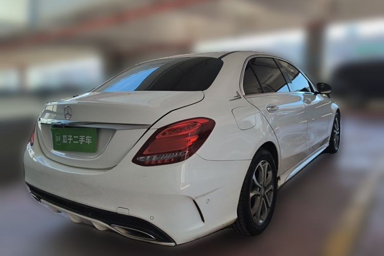 Used Mercedes-Benz C-Class 2016 C 180 L Sport Edition Rear Right 45 Deg