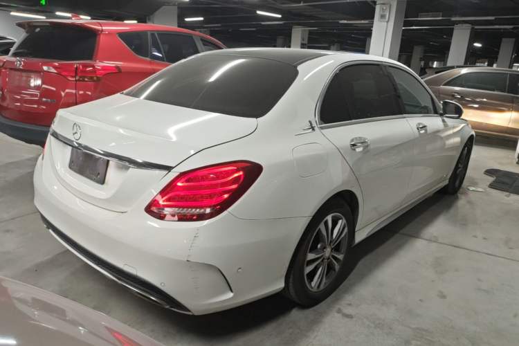 Used Mercedes-Benz C-Class 2016 C 200 L Sport Edition Rear Right 45 Deg
