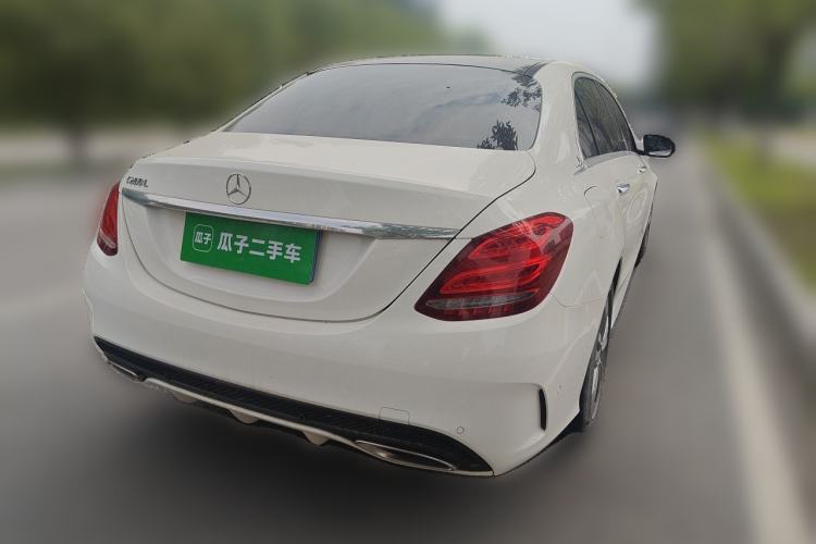 Used Mercedes-Benz C-Class 2016 C 200 L Sport Edition Rear Right 45 Deg