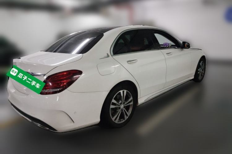 Used Mercedes-Benz C-Class 2016 C 200 L Sport Edition Rear Right 45 Deg