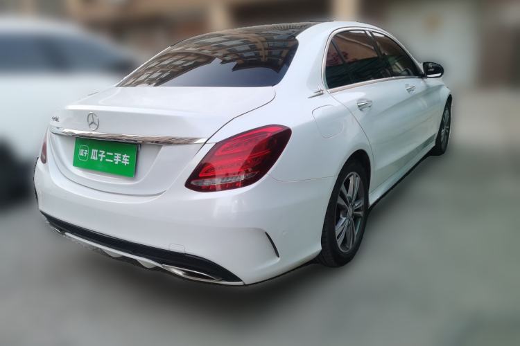 Used Mercedes-Benz C-Class 2016 C 200 L Sport Edition Rear Right 45 Deg