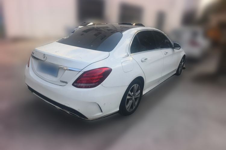 Used Mercedes-Benz C-Class 2016 C 200 L Sport Edition Rear Right 45 Deg