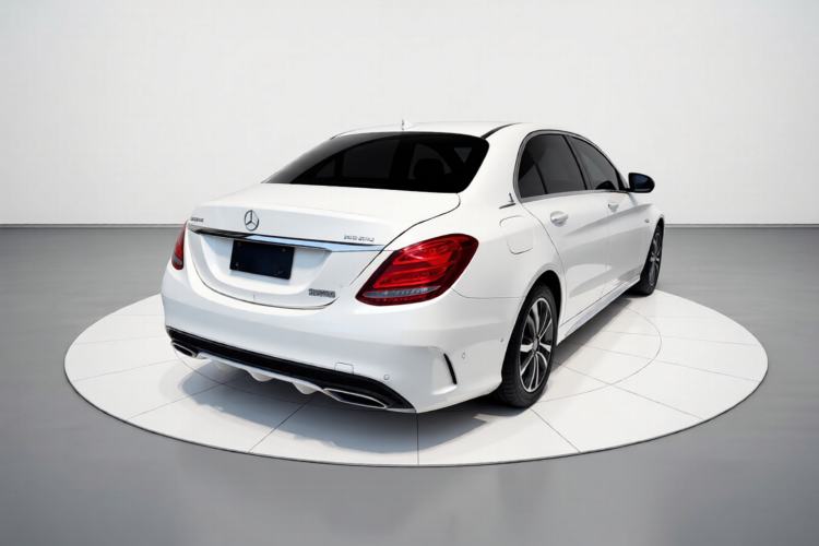 Used Mercedes-Benz C-Class 2016 C 180 L Sport Edition Rear Right 45 Deg
