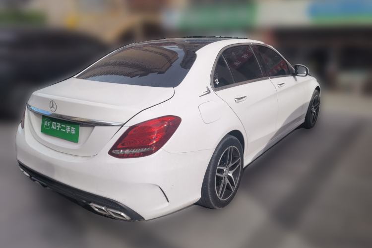 Used Mercedes-Benz C-Class 2016 C 200 L Sport Edition Rear Right 45 Deg