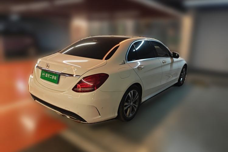 Used Mercedes-Benz C-Class 2016 C 200 L Sport Edition Rear Right 45 Deg