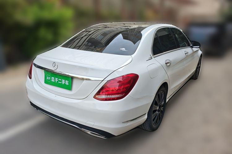 Used Mercedes-Benz C-Class 2016 C 200 L Rear Right 45 Deg