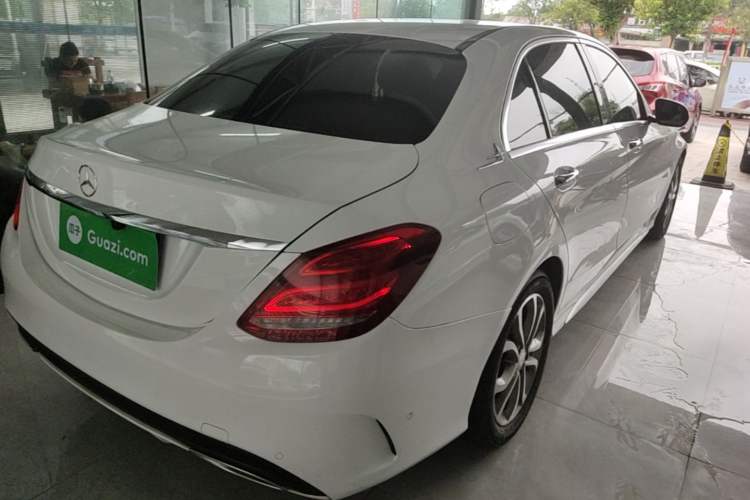 Used Mercedes-Benz C-Class 2016 C 180 L Sport Edition Rear Right 45 Deg