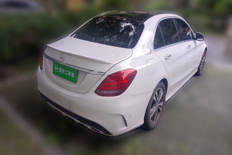 Used Mercedes-Benz C-Class 2016 C 200 L Sport Edition Rear Right 45 Deg