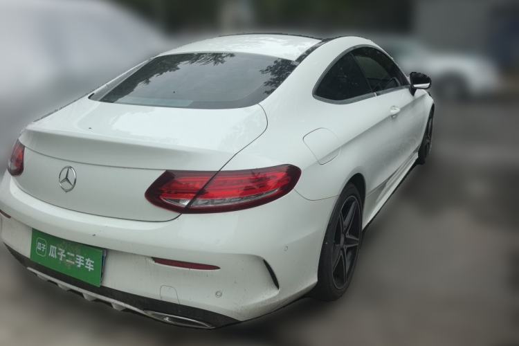 Used Mercedes-Benz C-Class 2016 C 200 Coupe Rear Right 45 Deg