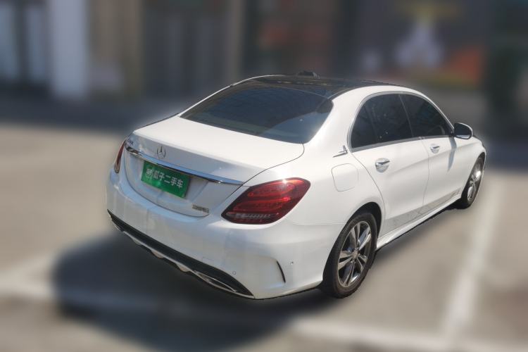 Used Mercedes-Benz C-Class 2016 C 200 L Sport Edition Rear Right 45 Deg