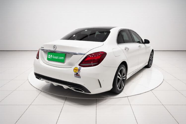 Used Mercedes-Benz C-Class 2016 C 200 L Sport Edition Rear Right 45 Deg