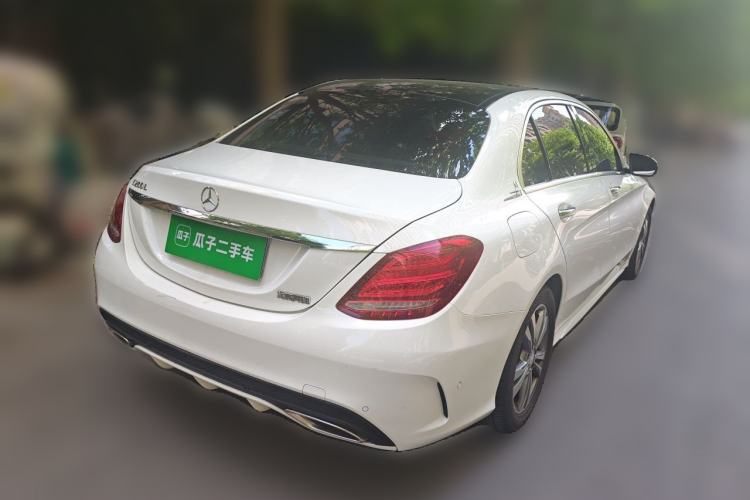 Used Mercedes-Benz C-Class 2016 C 200 L Sport Edition Rear Right 45 Deg