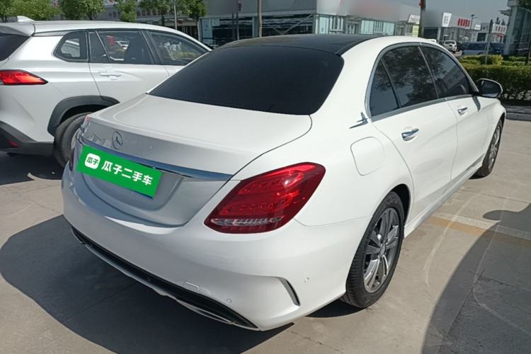 Used Mercedes-Benz C-Class 2016 C 200 L Sport Edition Rear Right 45 Deg
