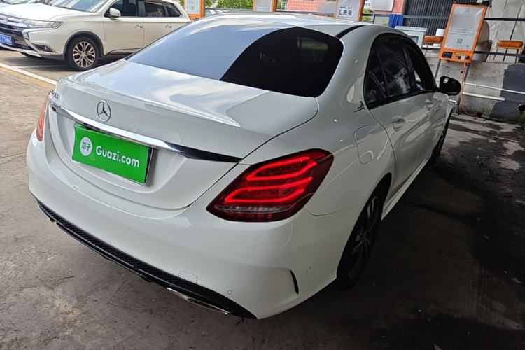 Used Mercedes-Benz C-Class 2016 C 200 Sport Edition Rear Right 45 Deg