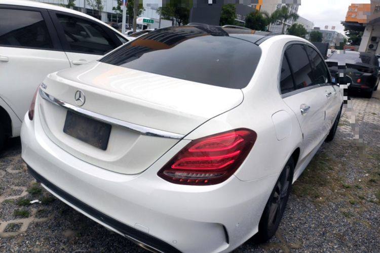 Used Mercedes-Benz C-Class 2016 C 200 L Sport Edition Rear Right 45 Deg