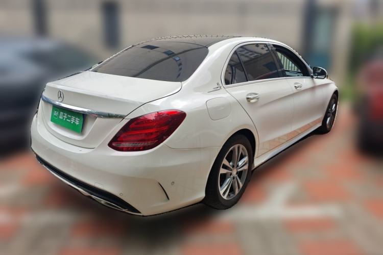 Used Mercedes-Benz C-Class 2016 C 200 L Sport Edition Rear Right 45 Deg