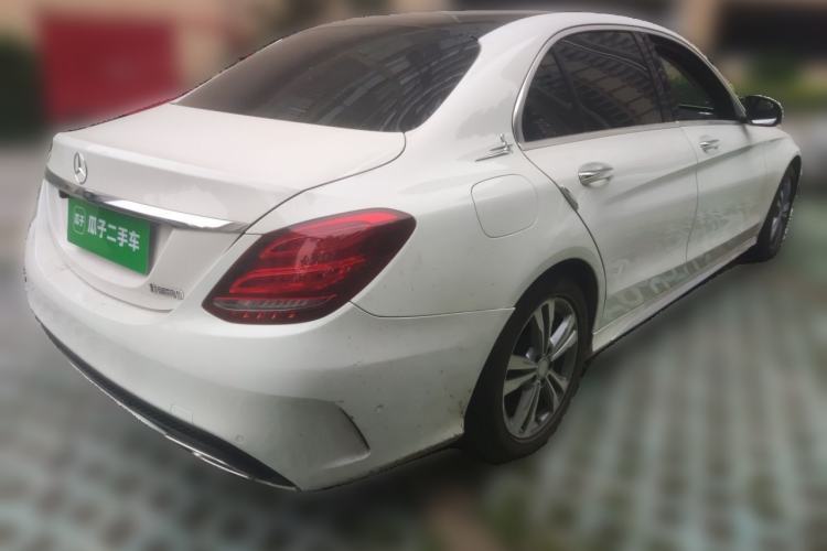 Used Mercedes-Benz C-Class 2016 C 200 L Sport Edition Rear Right 45 Deg