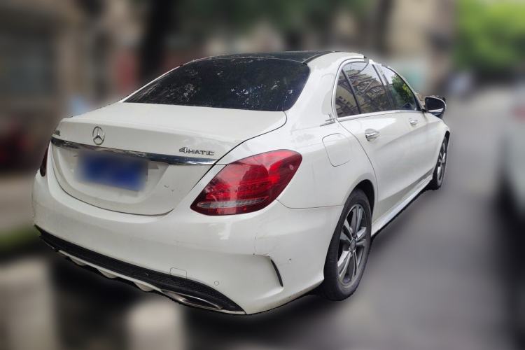 Used Mercedes-Benz C-Class 2016 C 200 L Sport Edition Rear Right 45 Deg