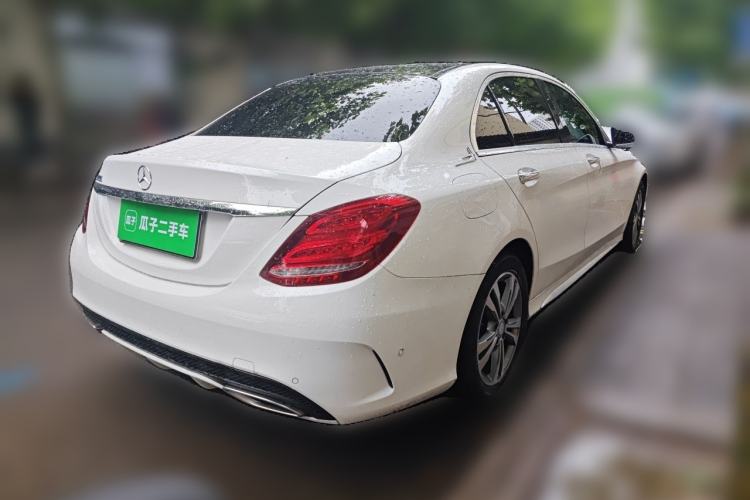 Used Mercedes-Benz C-Class 2016 C 200 L Sport Edition Rear Right 45 Deg