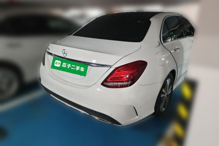 Used Mercedes-Benz C-Class 2016 C 200 L Sport Edition Rear Right 45 Deg