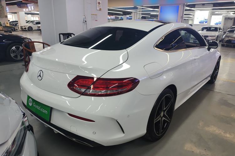 Used Mercedes-Benz C-Class 2016 C 200 Coupe Rear Right 45 Deg