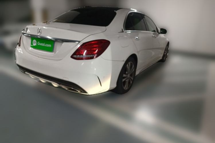 Used Mercedes-Benz C-Class 2016 C 200 L Sport Edition Rear Right 45 Deg