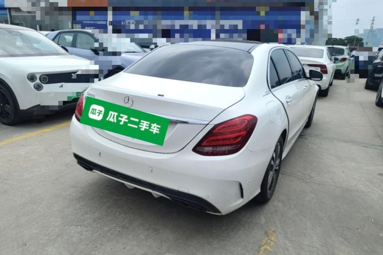 Used Mercedes-Benz C-Class 2016 C 200 L Sport Edition Rear Right 45 Deg