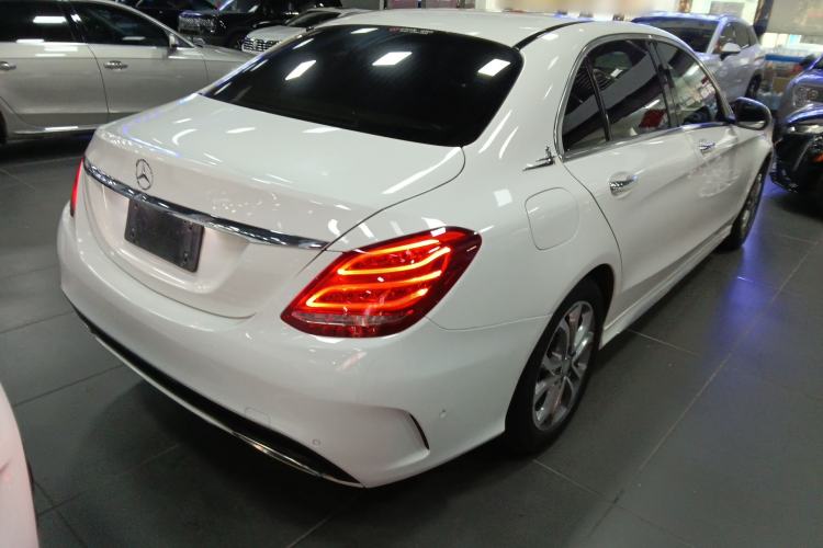 Used Mercedes-Benz C-Class 2016 C 180 L Sport Edition Rear Right 45 Deg