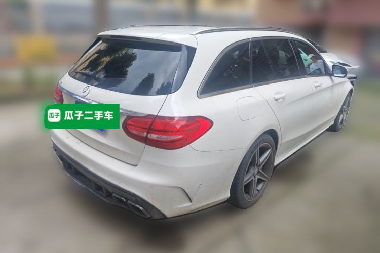 Used Mercedes-Benz C-Class 2016 C 300 station wagon Rear Right 45 Deg
