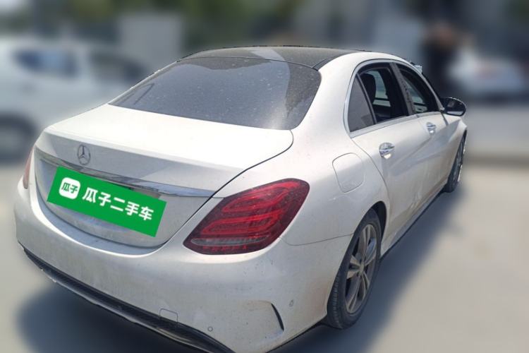 Used Mercedes-Benz C-Class 2016 C 200 L Sport Edition Rear Right 45 Deg